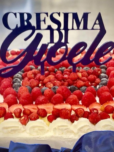 Cake-topper personalizzati per torte